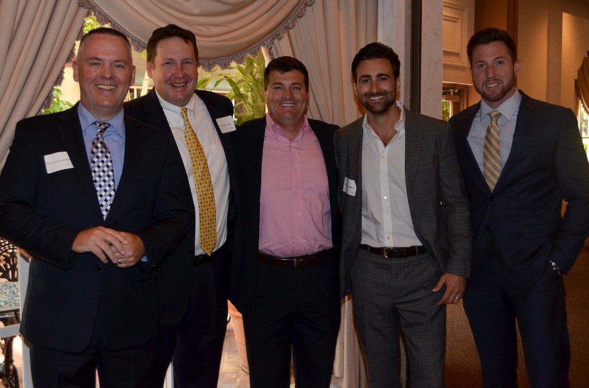 Patrick Wright, Keith Mercier, Bobby Rosenberg, Brenton Cloud and Josh Weaver