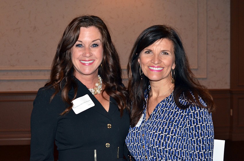 Michelle Brault and Violeta Huesman