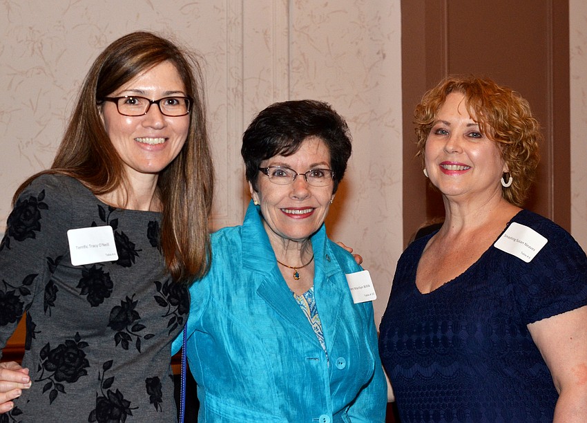 Tracy O'Neill, Marilyn Billib and Susan Neaves