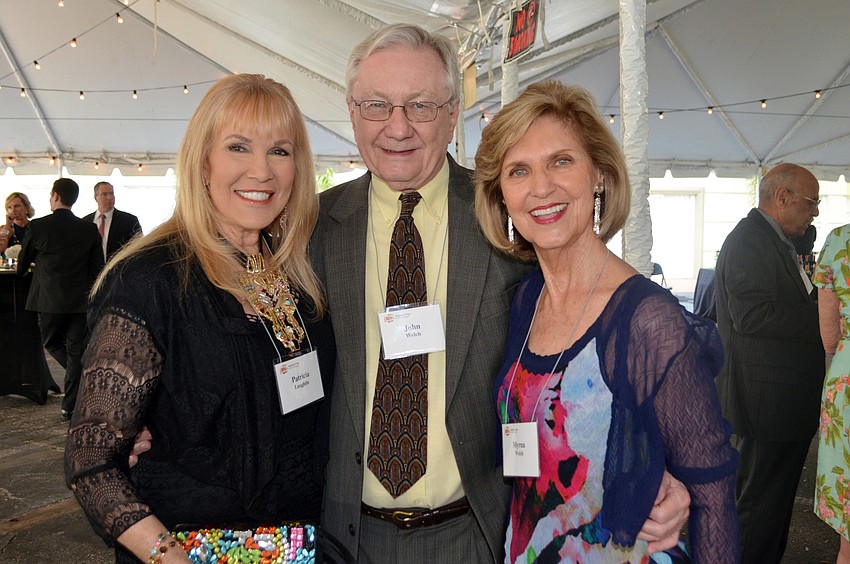 Patricia Laughlin with John and Myrna Welch