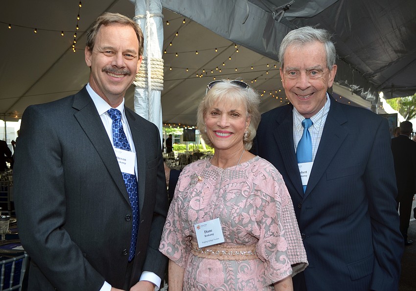 Steven, Diane and Robert Roskamp