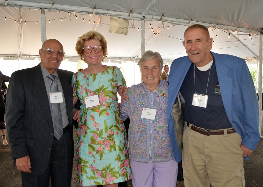Eli Chatson and Anne Moffitt with Anne and Cope Garrett