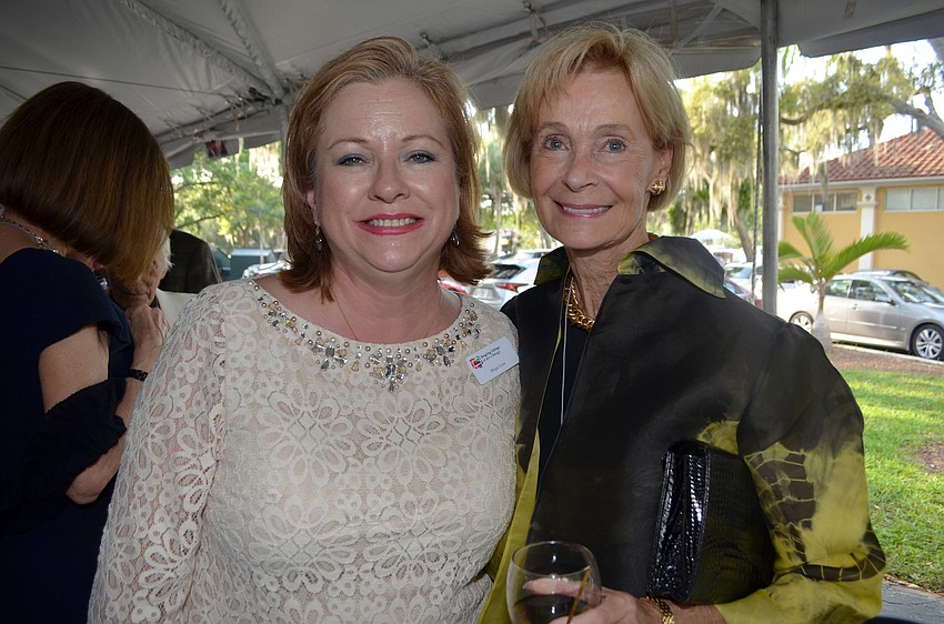 Miqui Lora and Jean Martin