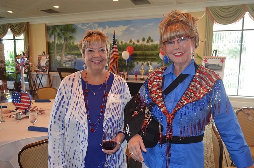 Susan Collier and Operation Kindness President Joanne Forsch