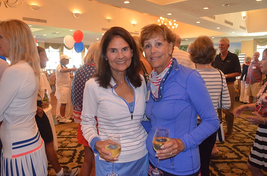 Mary Lou Johnson and Kathryn Edstrom