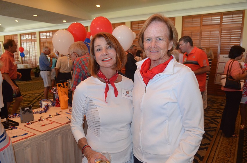 Judy Scharf and Cindy Noble