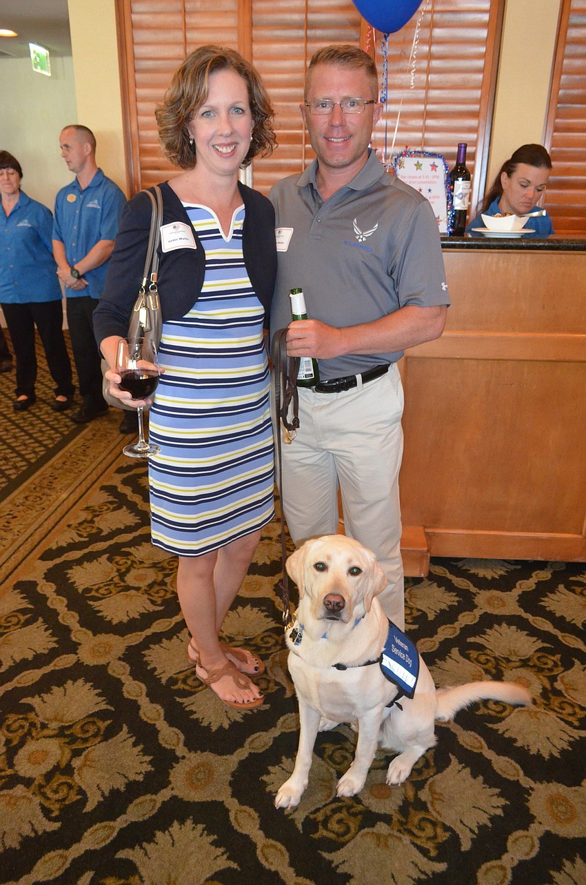 Amber and Morgan Watt with Foley