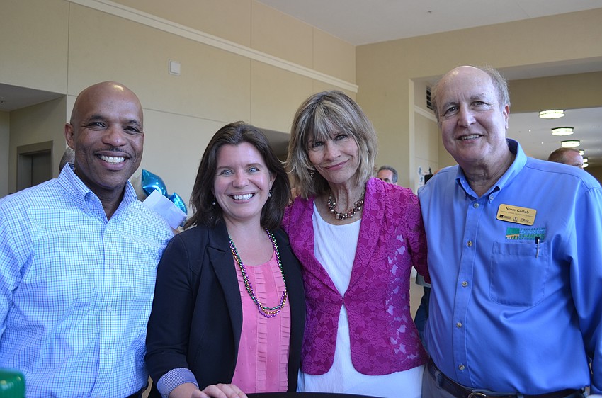 Marlon Brown, Stevie Freeman-Montes, Suzanne Atwell and Norm Gollub