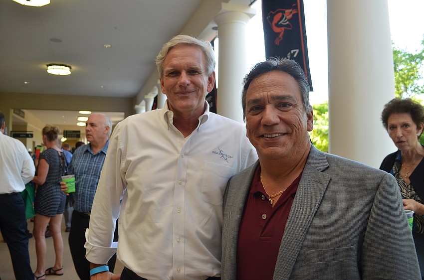 Paul Hoffman from Southtech with Jaime DiDomenico from Cool Today