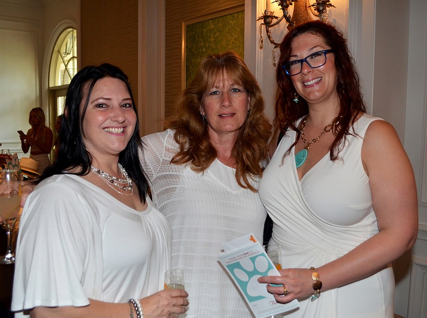 Melissa Evans, Julie Dejnowski and Angeline Pantazis