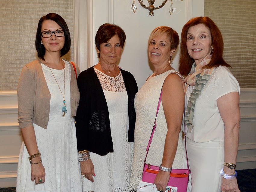 Dr. Deena Hackett, Pil Peck, Colleen Davis and Phyllis Pecorella