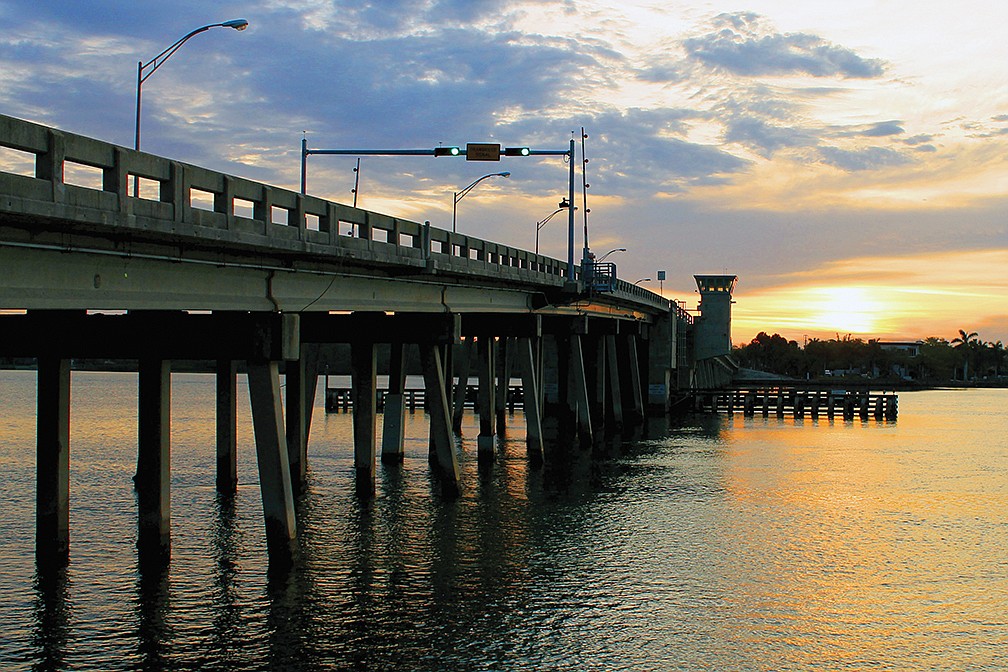 Paul Meese submitted this photo of the Siesta Key draw bridge at sunrise.