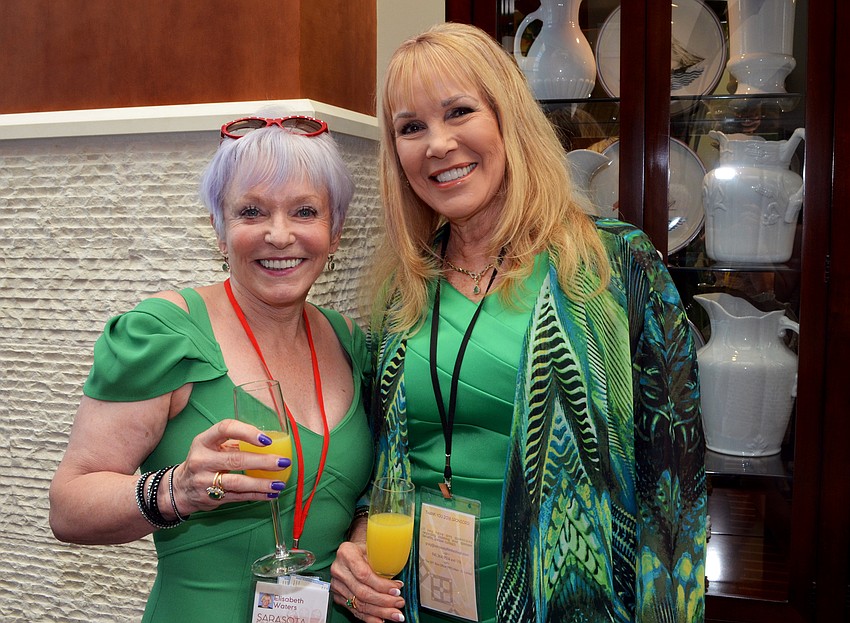 Elisabeth Waters and Patricia Laughlin