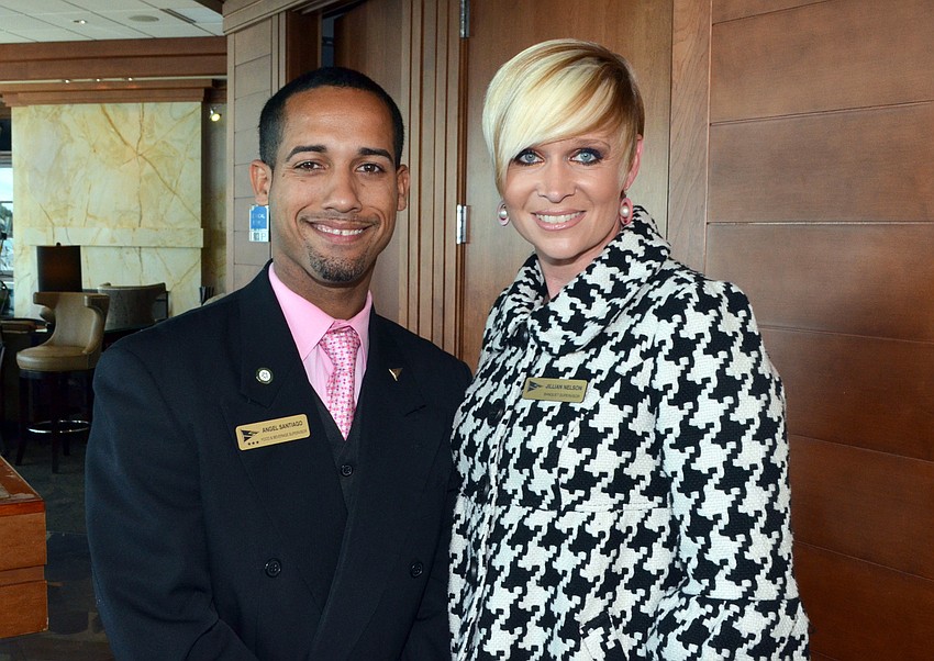 Angel Santiago and Jillian Nelson