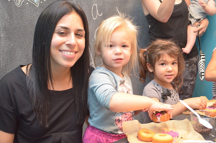 Tiffany, Anga and Alessia Zampol