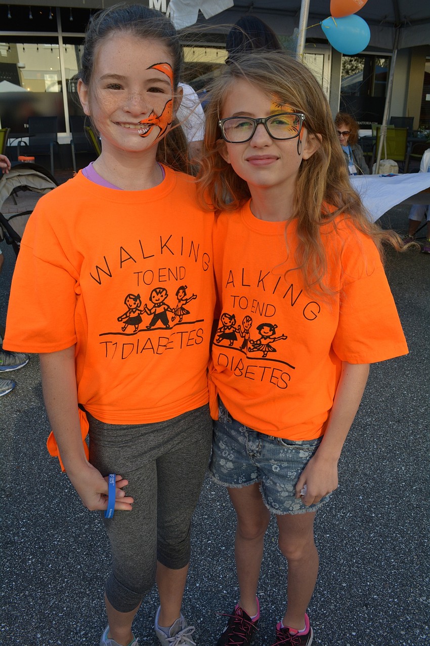 Taylor Wilson and Norah Jones, both 11, attend Virgil Mills Elementary.