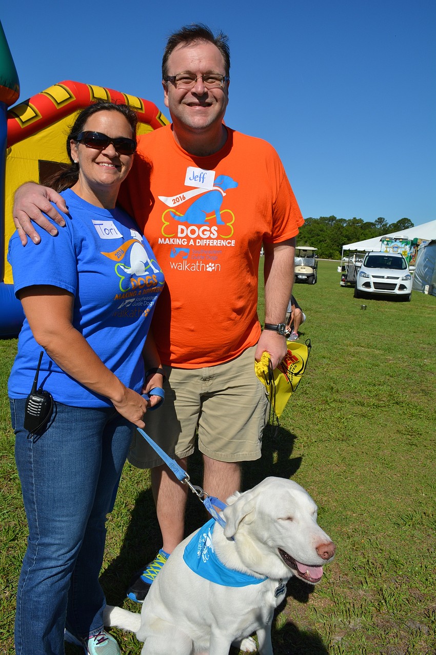 Lakewood Ranch residents and volunteers Victoria and Jeff Gross, are excited about the event. 