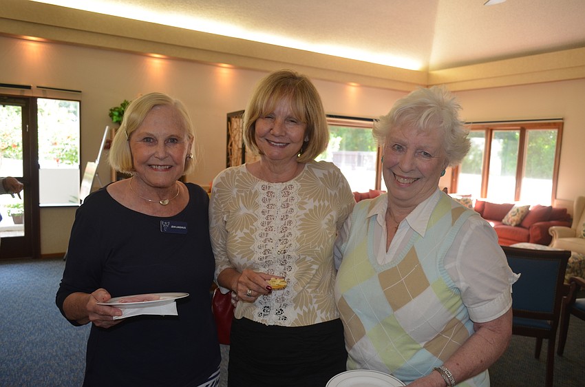 Jean Langhaug, Carolyne Starek and Barbara McLean