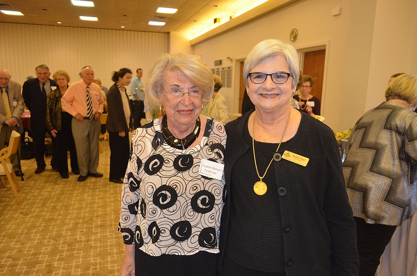 Judith Nelson Feldman and Beth Israel Women President Barbara Siegel