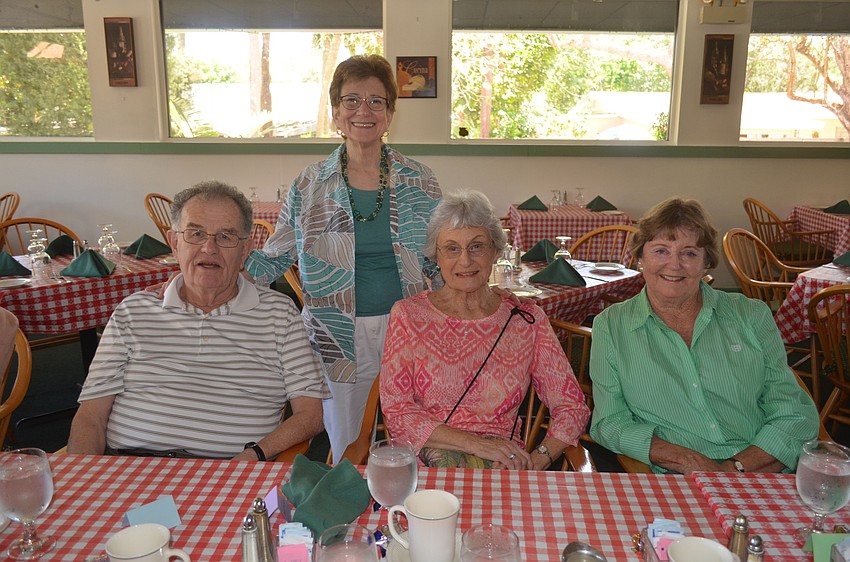 Jack McMahon, Amy Roth, Carole McMahon and Mary McGrath