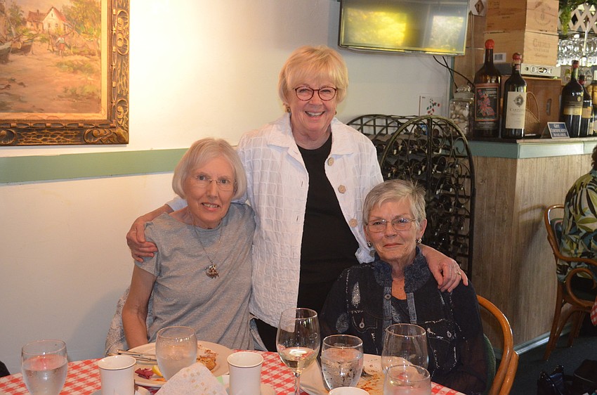 Lindy Pletzke, Sandy Schoenke and Joan Rotenberg