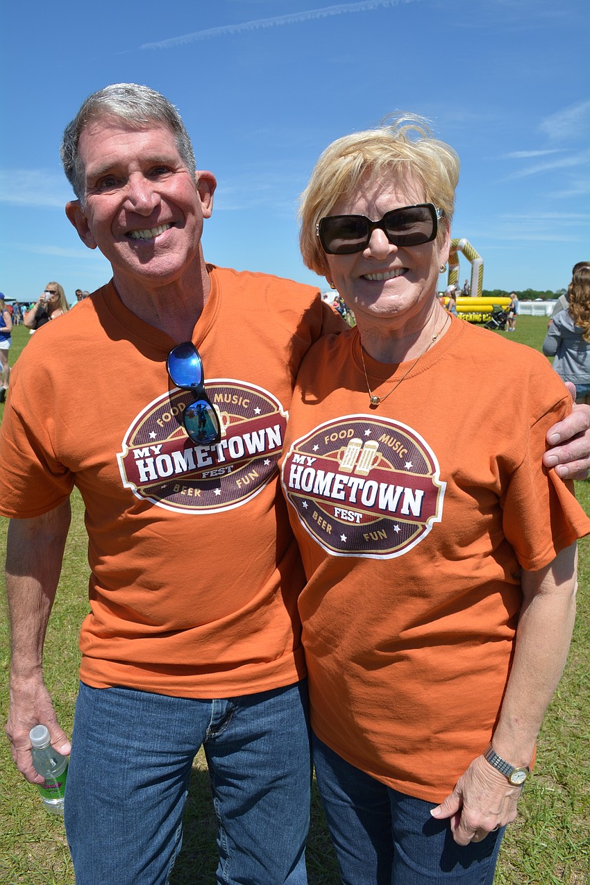 Sertoma Club member David Hicks and his wife, Jontie, live in Osprey but are building a home in Lakewood Ranch.