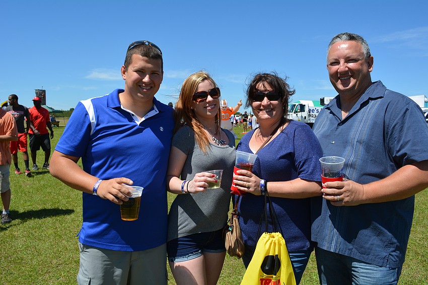 Ryan Wardman, Jessica Black, Jennifer Wardman and Chis Wardman hail from Sarasota.