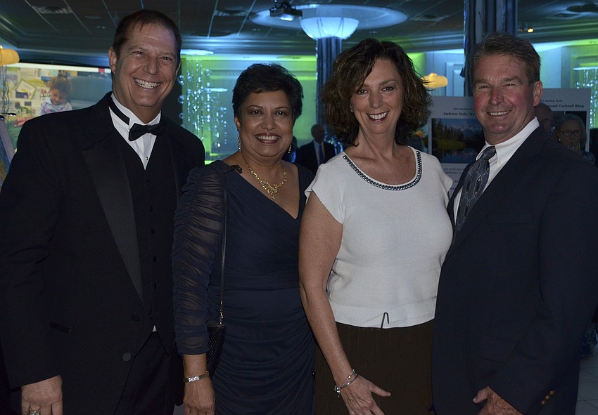 Gary Knoflick, Dr. Anila Jain and Debbie and Bill Mariotti