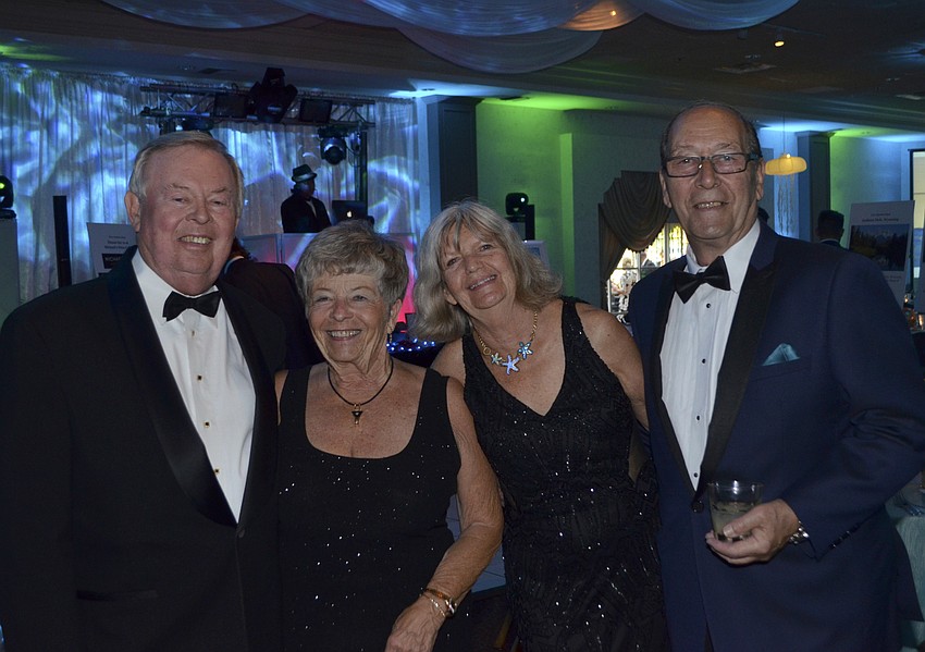 Gary and Sue Lasky with Barbara and Fran Misantone