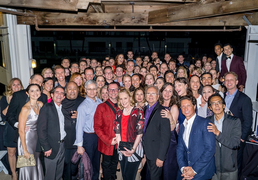 Sarasota Ballet dancers from the past 25 years gathered for a reunion to celebrate the company's 25th anniversary season.