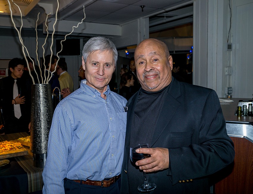 Sasha Yapparov and former Artistic Director Eddy Toussaint