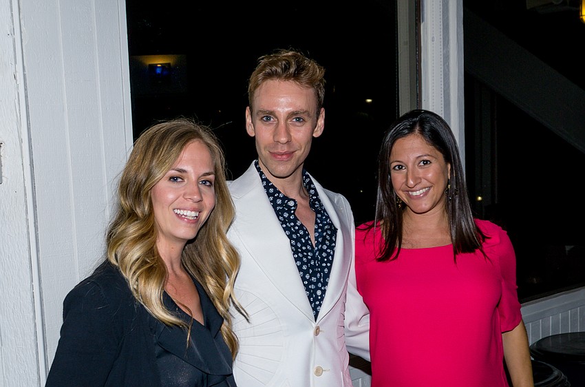 Merris Pope, Jamie Carter and Tracey Tucci