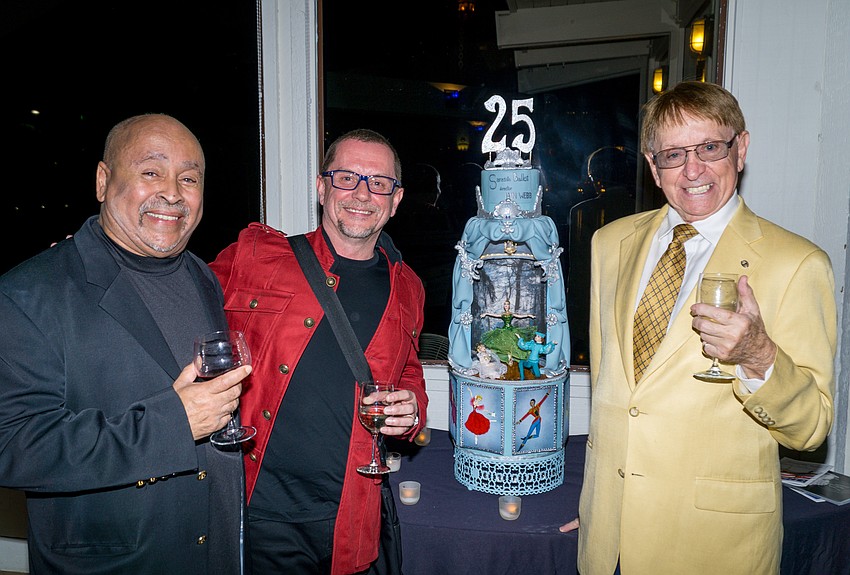 Three Directors of the Sarasota Ballet - Eddy Toussaint, Iain Webb and Robert de Warren