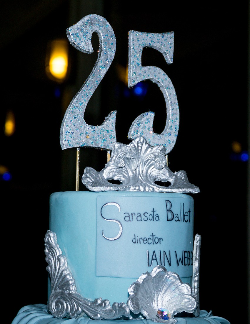 25th Anniversary Cake Topper