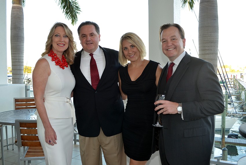 Suzanne and Ed Luecke with Kirstin and Andy Minor