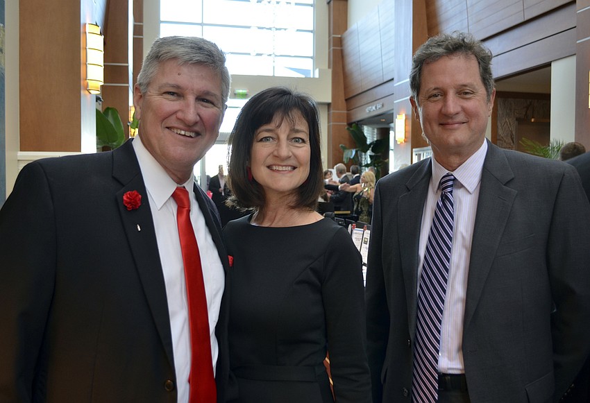 Bob and Kris Gause with Ben Hatcher