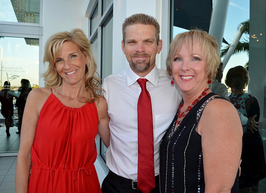 Kristin and Cliff Scarborough with Lianne Klein