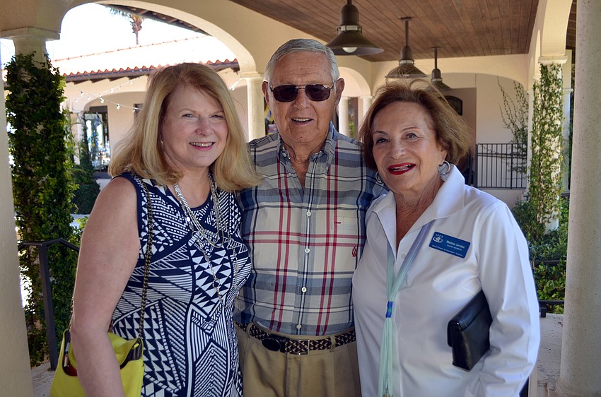Jo Rustein with Dr. Bernard and Marion Levine