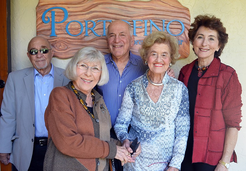 Marvin Albert, Gerri Aaron, Joe Mendels, Betty Schoenbaum and Barbara Brizdle