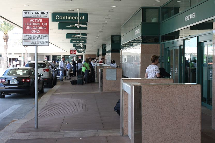 Airport operations returned to normal around 1:30 p.m., officials said.