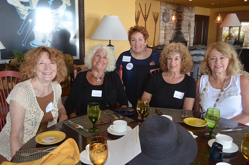 Bev Fields, Peg Landsman, Arlene Skversky, Renee Cecere and Laurel Maul