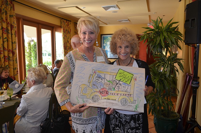 Kim Lawrence and Lois Barson