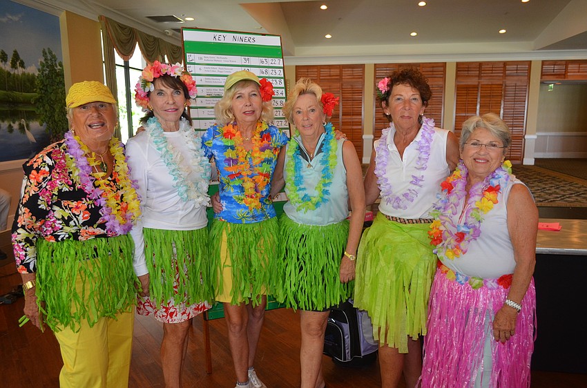 Nancy Chanos, Brenda Landry, Pat Lonsdale, Lana McDonald, Barbara Eisenberg and Debby Hamburg