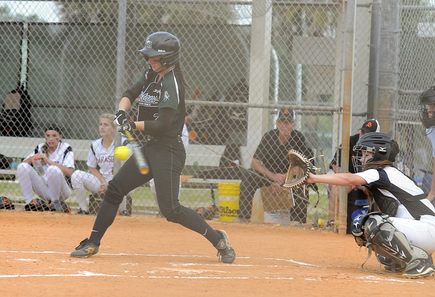 Lakewood Ranch's Logan Newton had a hit and scored a run.
