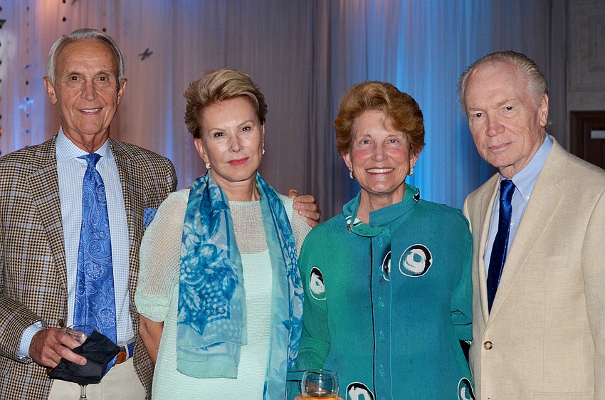 Jim and Rike Baldino with Marcia and Tom Ward