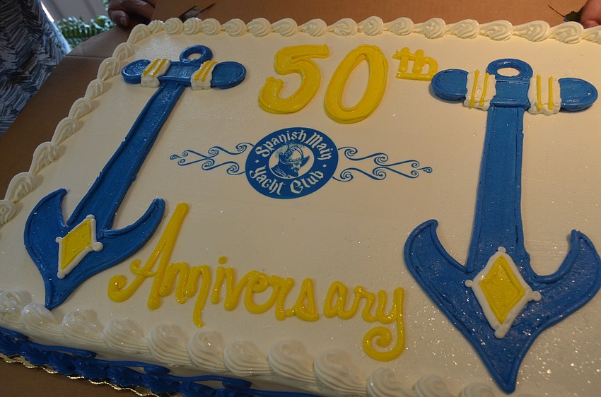 The party included cake, hors d’oeurvres and dinner.