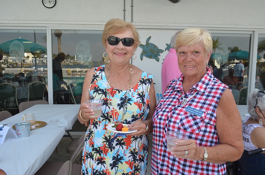 Jo Anne Entwistle and Lynn Demusis