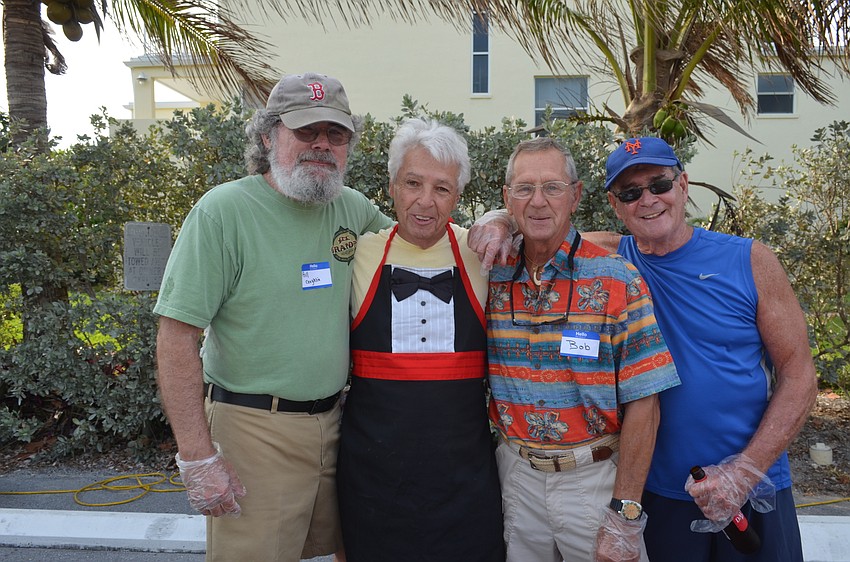 Bill Coughlin, Tom Vitro, Bob Mazurek and Ted Comeforo