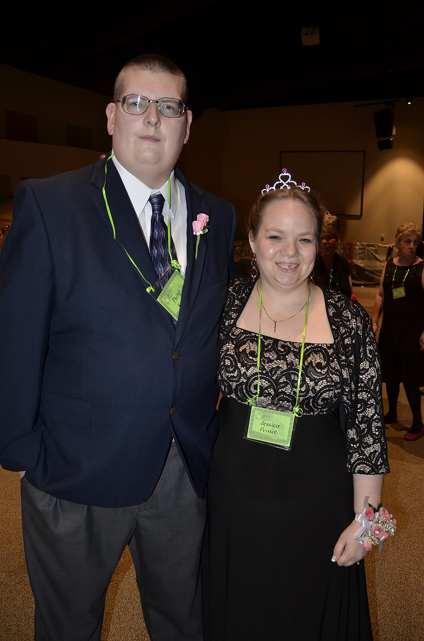 Philip Knox of Parrish and Jessica Prince of Sarasota have been dating for 14 years.