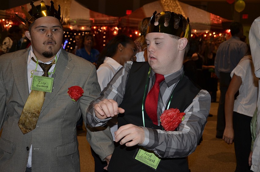 Izzy Quiming and Fred Gilliland dance to 